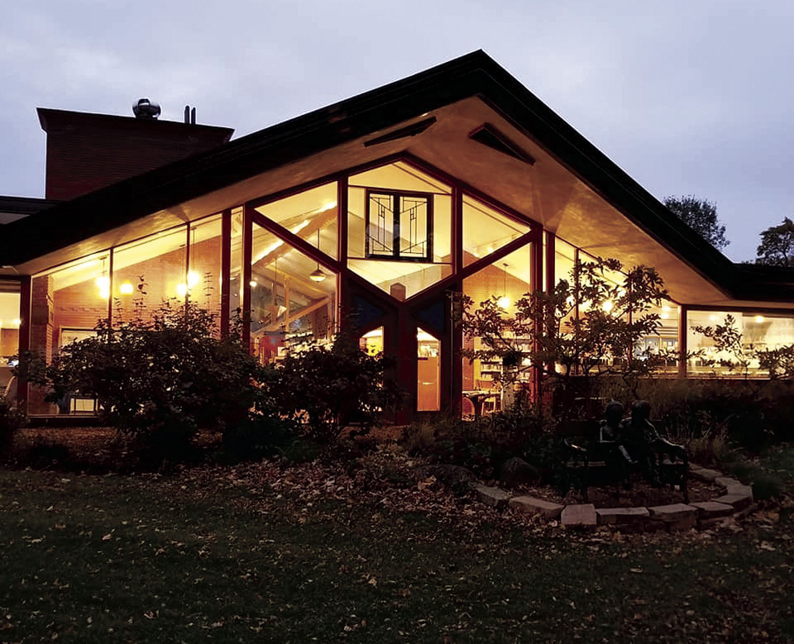 LG Library in Fall